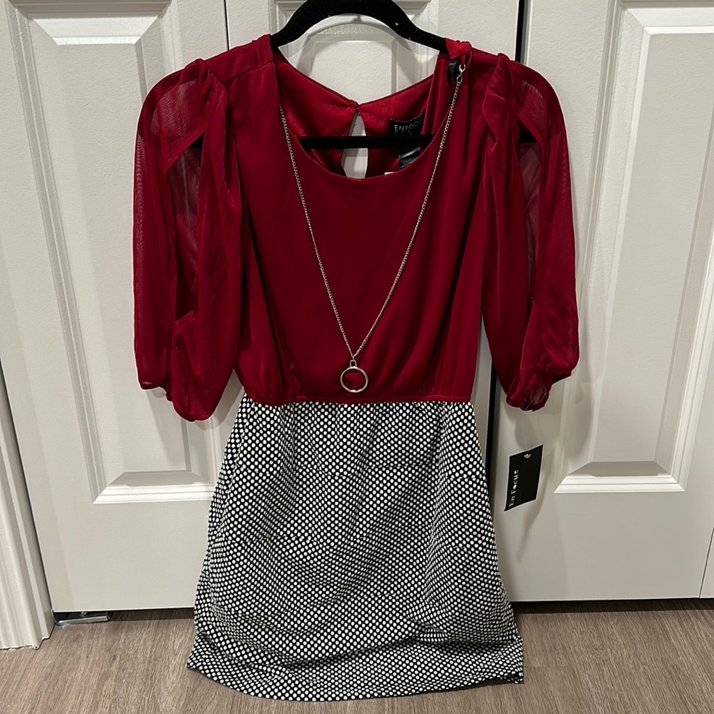 Brand new size 10 red dress with tag